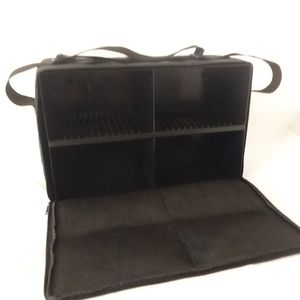 Vintage 60 disc CD travel case/ shoulder strap
